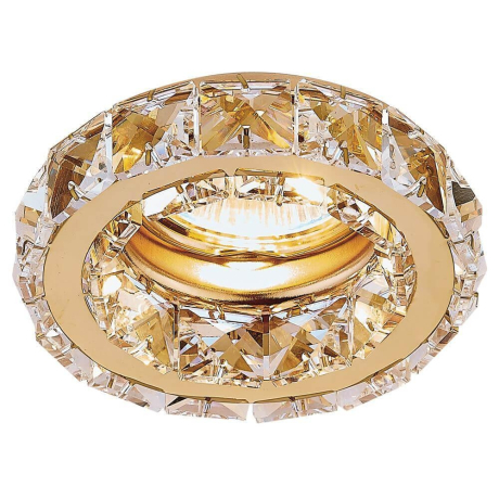 Встраиваемый светильник Ambrella Light Crystal K112 K112 CL/G 
