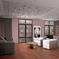 Точечный светильник со светодиодной лампочкой GU10, комплект от Lustrof. №294571-647145