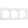 Рамка на 3 поста Werkel Favorit (белый матовый) W0031105