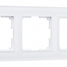 Рамка на 3 поста Werkel Favorit (белый матовый) W0031105