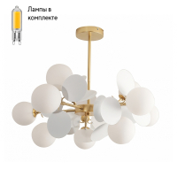 Люстра с Led лампочками в комплекте KINK Light 074160-10,33(01)+Lamps