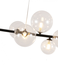 Люстра подвесная с Led лампочками в комплекте KINK Light 07608-10A,19+Lamps