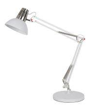 KD-431A Berlin С71 белый+хром Лампа настольная Camelion 13088