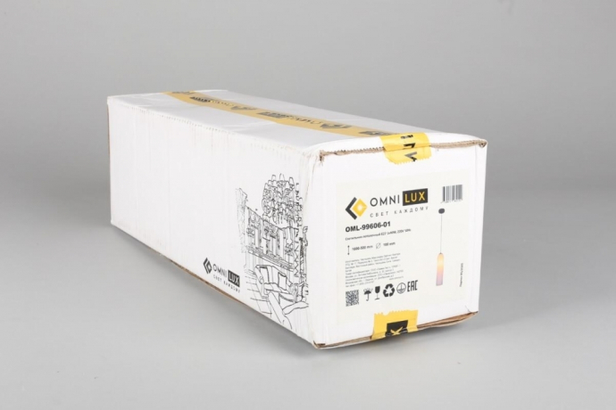 Светильник с поддержкой Алисы подвесной Omnilux OML-99606-01-A 