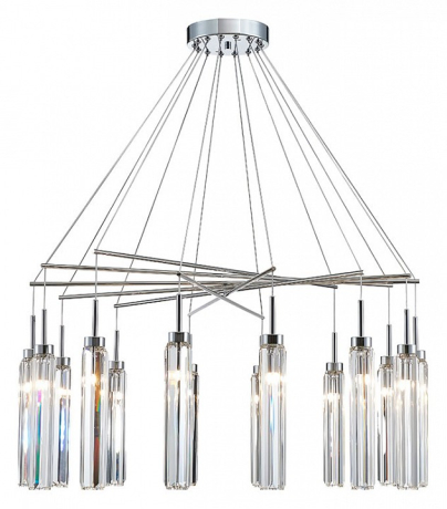 Подвесная люстра Newport 4520 4524+10/S chrome 