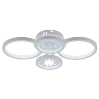 Потолочная диммируемая люстра с пультом ДУ Profit Light 6060/4 WHT 96W