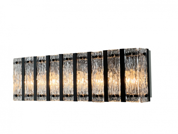 Светильник настенный с лампочками iLamp W4688-58 MBK+CR+Lamps 