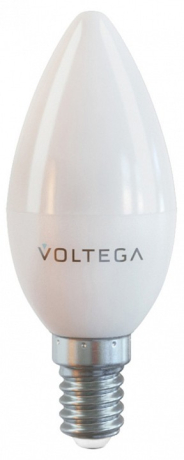 Лампа светодиодная Voltega Simple E14 7Вт 3000K 7230 