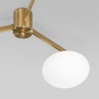 Потолочный светильник со стеклянными плафонами Eurosvet Opaline 70220/3 (a065763)