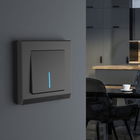 Рамка на 1 пост Werkel Stark (черный) W0011808