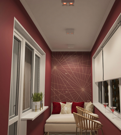 Накладной светильник Denkirs DK3030 DK3085-WH+RD 