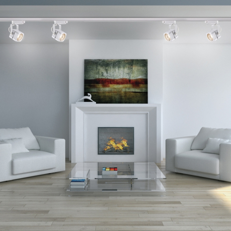 Однофазный светильник для шинопровода со светодиодной лампочкой GU10, комплект от Lustrof. №141726-644501 