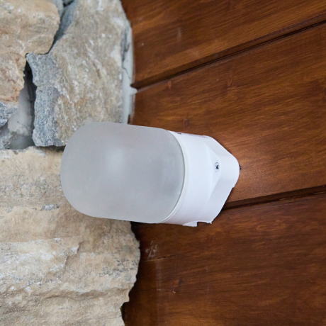 Светильник влагозащищенный для бань и саун Uniel UWL-K01R 60W-E27 IP65 WHITE (UL-00011471)