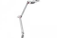 KD-017C C03 серебро Настольный светильник на струбцине Camelion 3280