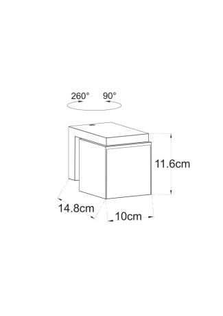 Накладной светильник Arte Lamp Belgrade A5193AL-1BK