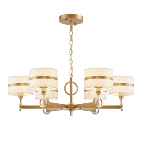 Подвесная люстра с лампочками Favourite Mateo 2634-6P+Lamps E14 Свеча 