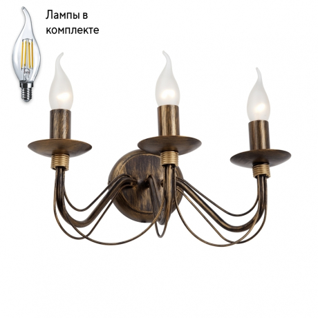 Бра в комплекте с Led лампами Vitaluce V1205/3A+Lamps 