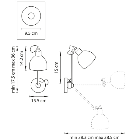 Бра Lightstar Loft 765604 
