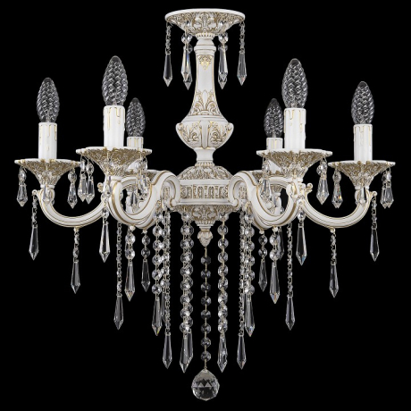 Подвесная люстра Bohemia Ivele Crystal AL7801 AL78101/6/175 B WMG Drops 