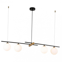 Подвесной светильник Indigo Opaco 11015/4P Black