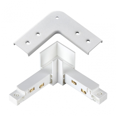 Соединитель угловой L-образный для треков встраиваемых Novotech Flum 135104 