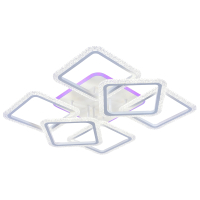 Светодиодная диммируемая люстра с ПДУ Profit Light 8015/4+2 WHT