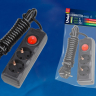 Удлинитель шнур 3м 2 гнезда с/з Uniel Standart S-GCD2-3B BLACK (UL-00003607)