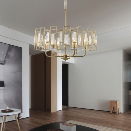 Люстра подвесная с Led лампочками в комплекте Rivoli Б0052465+Lamps 