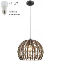 Подвесной светильник с лампочкой Velante 566-726-01+Lamps E27 P45