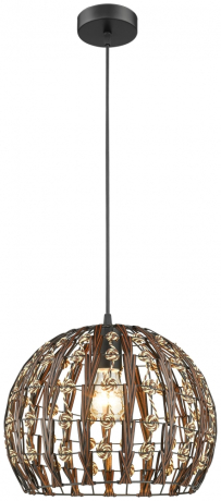 Подвесной светильник с лампочкой Velante 566-726-01+Lamps E27 P45 