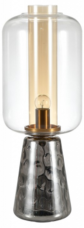 Настольная лампа декоративная Indigo Strego 11045/1T Smoke 