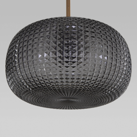 Подвесной светильник Eurosvet Gem 50262/1 темно-серый 