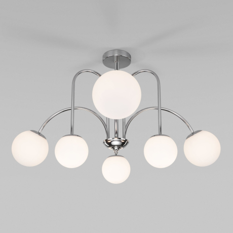 Люстра на штанге Eurosvet Alix 30177/6 хром 