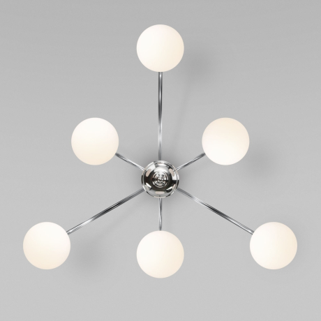 Люстра на штанге Eurosvet Alix 30177/6 хром 