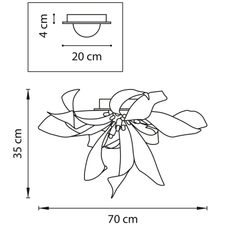 754169 Потолочная люстра Lightstar с поддержкой Маруся Turbio 