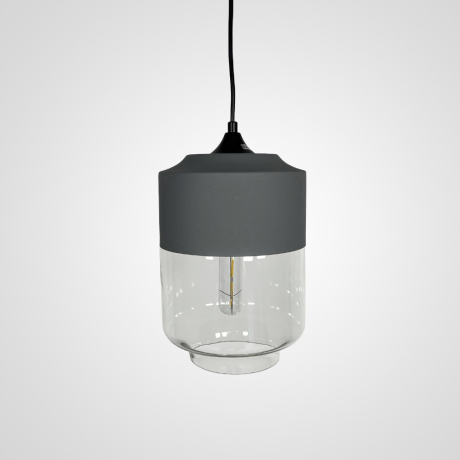 Подвесной светильник Nord A D18 Gray/Transparent ImperiumLoft NORD1 (190485-26) 