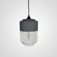 Подвесной светильник Nord A D18 Gray/Transparent ImperiumLoft NORD1 (190485-26)