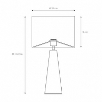 Настольная лампа декоративная Lucide Extravaganza Velvet 10501/81/37