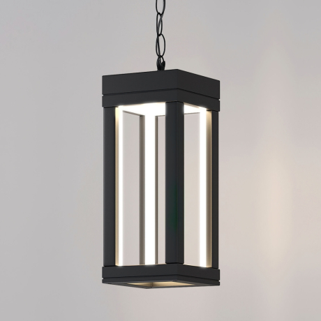 Уличный светодиодный светильник Elektrostandard Frame IP54 1528 TECHNO LED черный (a051857)