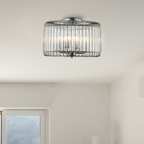 Люстра потолочная с Led лампочками в комплекте Rivoli Б0052466+Lamps 