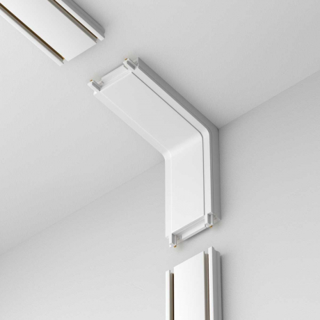 Соединитель угловой внутренний для треков накладных Maytoni Technical Accessories for tracks Radity TRA084CI-11W 