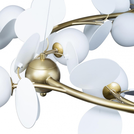 Люстра подвесная с Led лампочками в комплекте LOFT IT 10008/1050 white+Lamps 