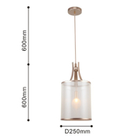 Светильник подвесной с лампочками, комплект от Lustrof. № 178928-617758