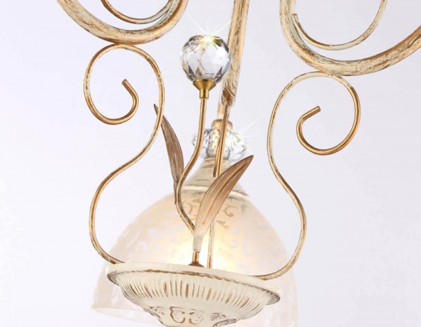 Потолочная люстра с лампочками Ambrella light TR3055+Lamps 