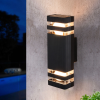 Уличный настенный светильник Techno (a032628) 1449 черный