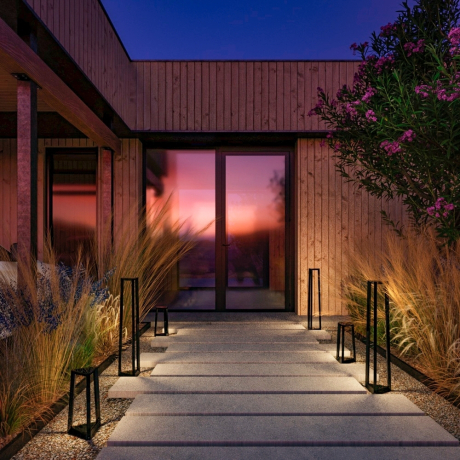 Наземный низкий светильник Maytoni Outdoor Luft O466FL-L12B3K 