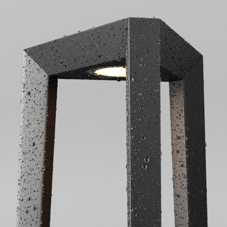 Наземный низкий светильник Maytoni Outdoor Luft O466FL-L12B3K 