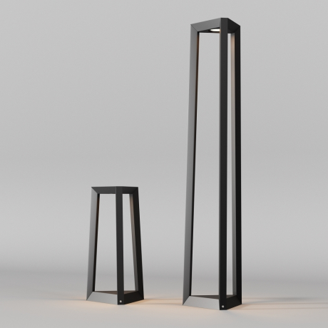 Наземный низкий светильник Maytoni Outdoor Luft O466FL-L12B3K 