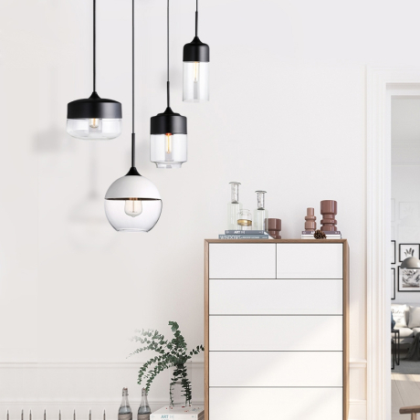 Подвесной светильник Nord A D18 Gray/Amber ImperiumLoft NORD1 (190486-26) 