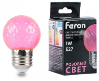 Лампа светодиодная Feron E27 1Вт K 52177